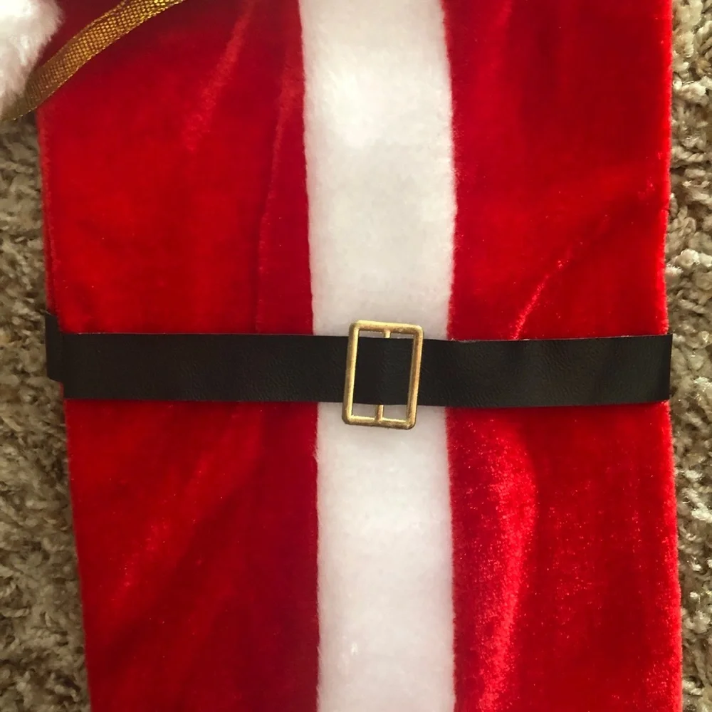 FREE with any wine item from my closet Christmas Santa Wine Bag w/ Santa hat